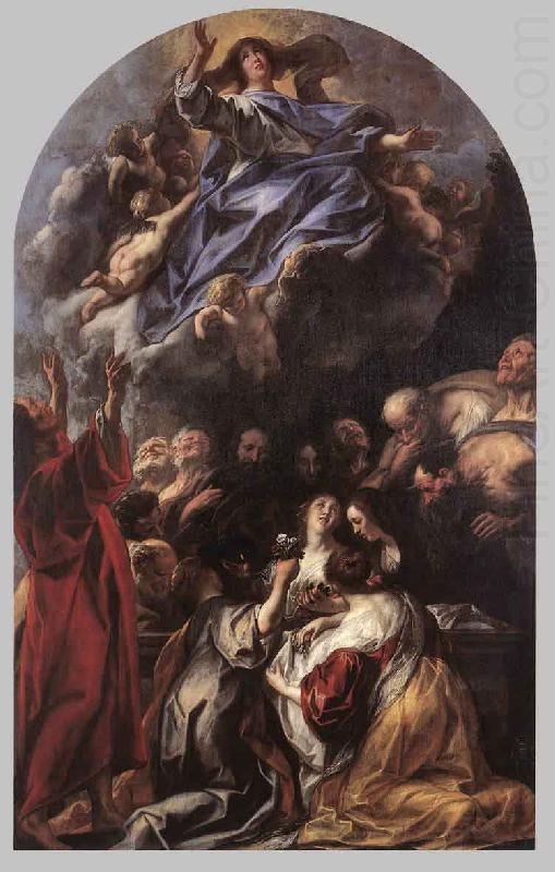 Assumption of the Virgin, Jacob Jordaens